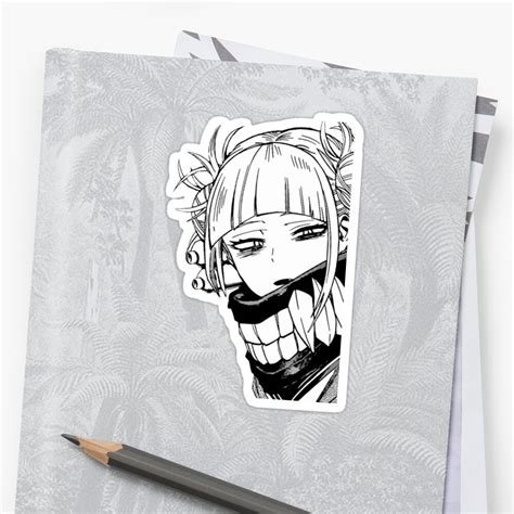 Toga Himiko Sticker By Daphniey Redbubble
