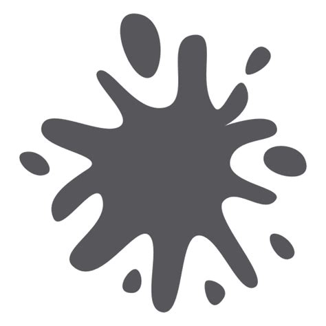 Paint Splatter Droplet Splash Transparent Png And Svg Vector File