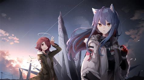 1920x1080px 1080p Free Download Video Game Arknights Animal Ears