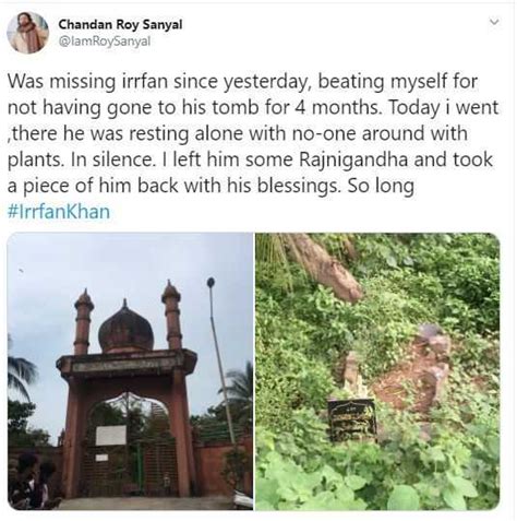 Irrfan Khans Grave Gets Attention After Social Medias Hue And Cry
