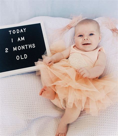 2 Months 2 Month Olds 2 Months Milestones Babys Lettering Babies