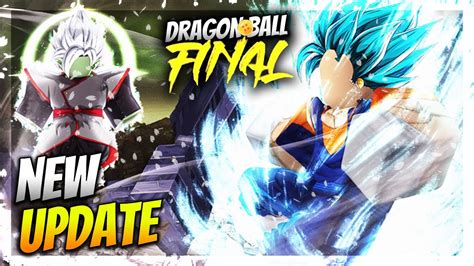 New Update Dragon Ball Final Remastered Roblox Big Update Youtube