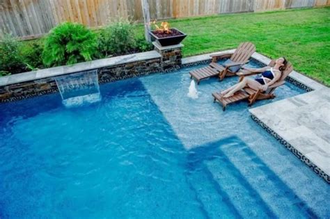 30 Modern Small Swimming Pool Design Ideas For Backyard Trenduhome Inground Pool Designs