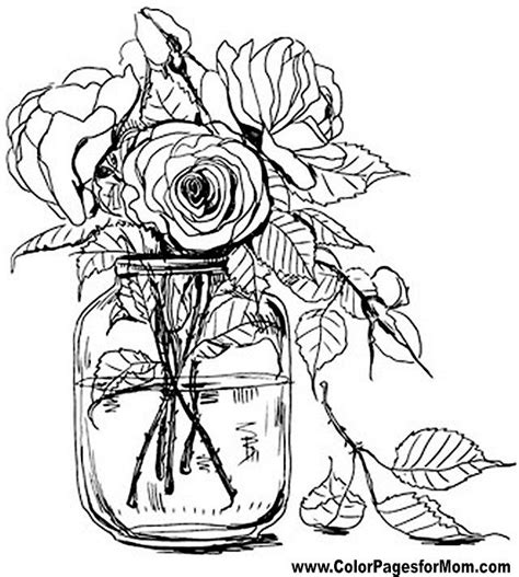 flower  printable coloring pages  adults advanced coloring