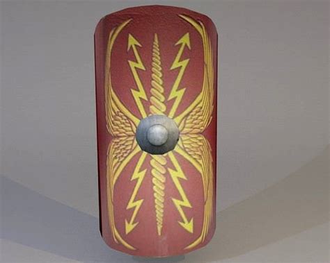 3d Model Roman Legionnaire Shield