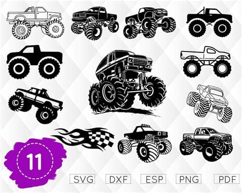 You can copy, modify, distribute and perform the work, even for commercial purposes, all. MONSTER TRUCK SVG, truck svg, truck clipart, monster truck ...