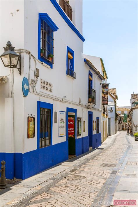Street In The Historical Centre Cordoba Andalusia Spain Royalty