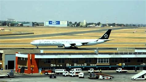 Heavy Takeoffs Or Tambo International Airport Youtube