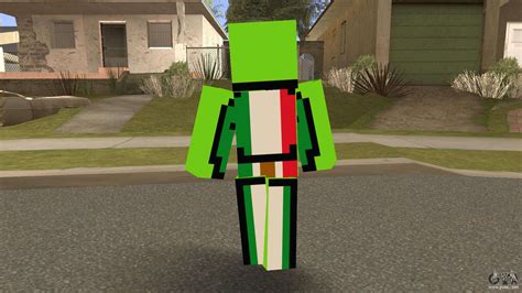 Mexican Dream Minecraft Skin For Gta San Andreas