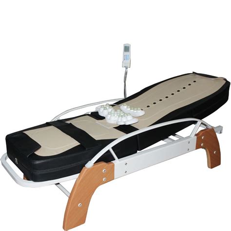 Black Wooden Full Body Massage Bed For Hot Stone Therapy Rs Piece Id