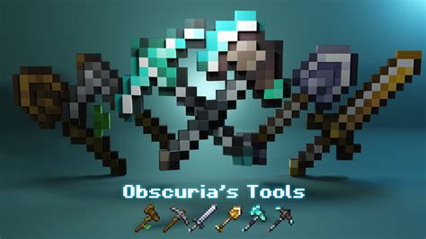 Obscurias Tools Java And Bedrock Minecraft Texture Pack
