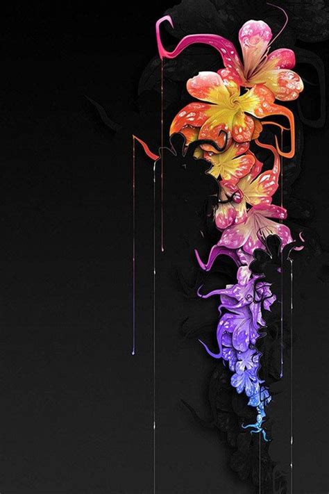 A collection of the top 57 floral iphone wallpapers and backgrounds available for download for free. Hd Abstract Flowers iphone 4 wallpapers | Artistic ...
