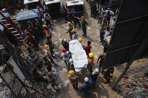 Gallery Rescue Efforts Continue At Scene Of Factory Collapse In Dhaka