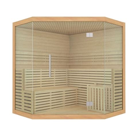 Aleko Canadian Hemlock Indoor Wet Dry Sauna 6 Kw Etl Certified Heater