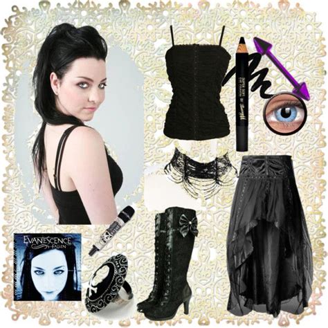 Women In Rock Amy Lee By Rockingcloset Liked On Polyvore Rock