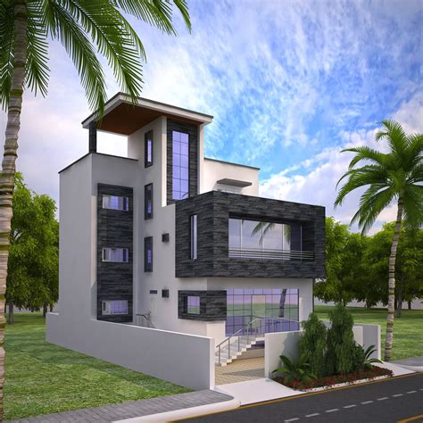 3d House Design Course Amusing Elevations Elevation Decoratorist Ft