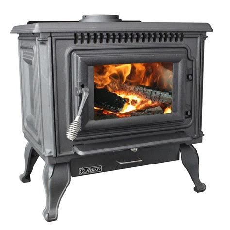 Ashley Hearth Products 2000 Sq Ft Epa Certified Cast Iron Wood Stove