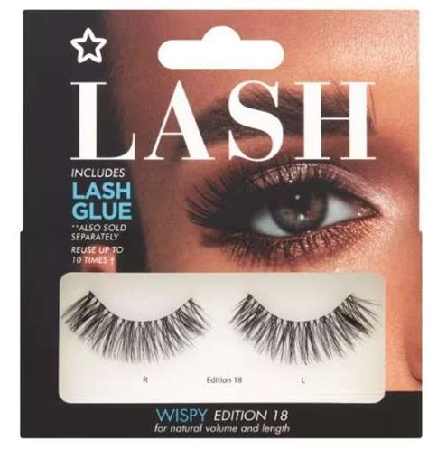 superdrug lash false eyelashes includes lash glue various styles bbe 09 23 oban store