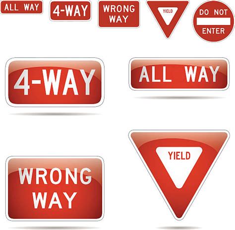 40 Wrong Way Do Not Enter Sign Illustrations Royalty Free Vector