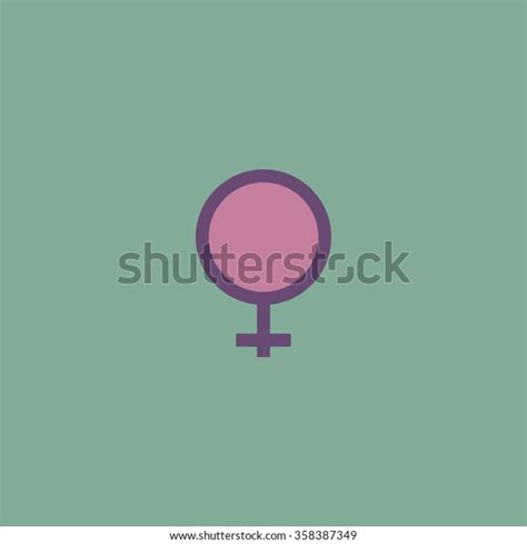 Female Sex Symbol Retro Dim Color Stock Vector Royalty Free 358387349 Shutterstock