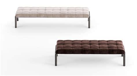 3d Minotti Kirk Bench Turbosquid 1586655