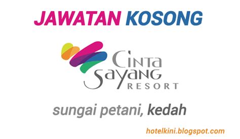 Jawatan kosong area sungai petani & penang 2017. Jawatan Kosong Cook di Cinta Sayang Resort, Kedah ...