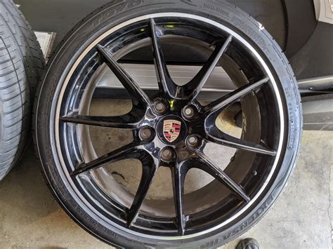 20 Bbs Porsche 911 Carrera S Wheels High Gloss Black 991 Fitment