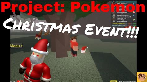 Roblox Project Pokemon Christmas Event 2017 Youtube