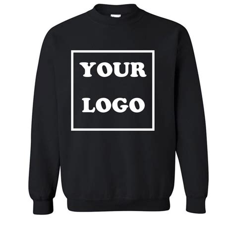Custom Hoodies Sweatshirts Your Logo Make Custom Logo Printed In