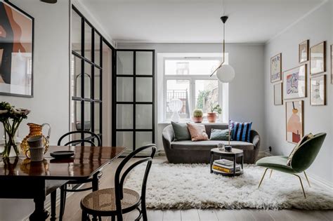Small Scandinavian Apartment With Industrial Touches Daily Dream Decor