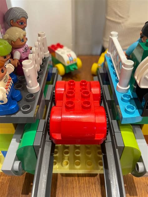 Duplo Roller Coaster Vehicle Kinderspielzeug Kinder Spielzeug