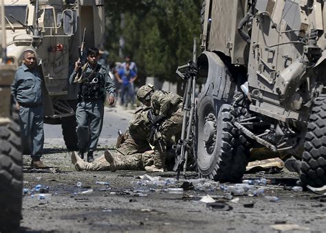 Deadly Kabul Suicide Bombing Injures Dozens Including 2 Us Soldiers