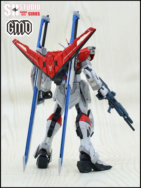 I present the crossbone gundam. SH Studio 1/100 Chaos Impulse Gundam Conversion Kit