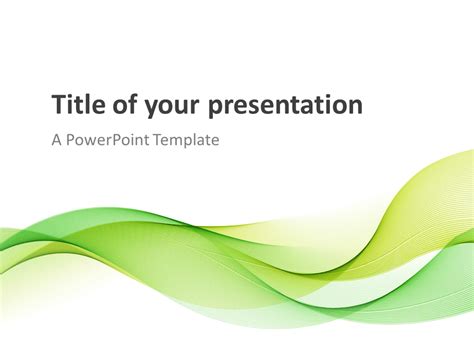 Green Powerpoint Template