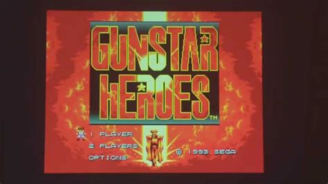 Gunstar Heroes Sega Genesismegadrive Youtube