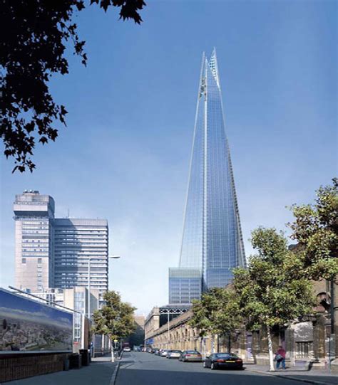 La London Bridge Tower De Renzo Piano Floornature
