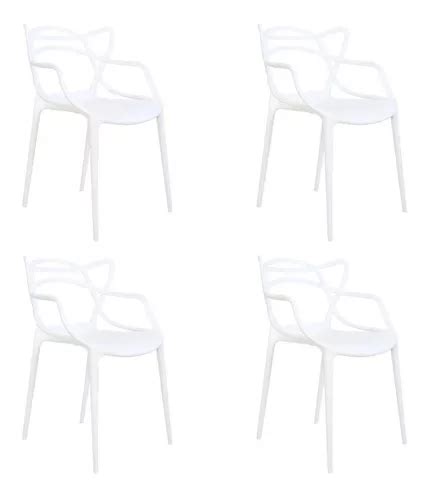 Cadeira De Jantar Elidy Allegra Estrutura De Cor Branco Unidades Mercadolivre
