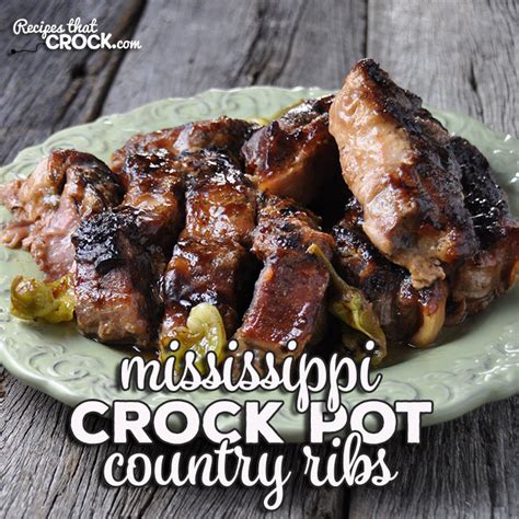 Pork Loin Country Style Ribs Bone In Crock Pot Country Poin