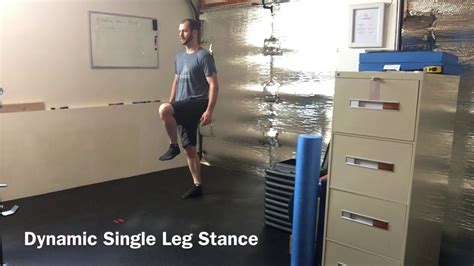 Dynamic Single Leg Stance Youtube