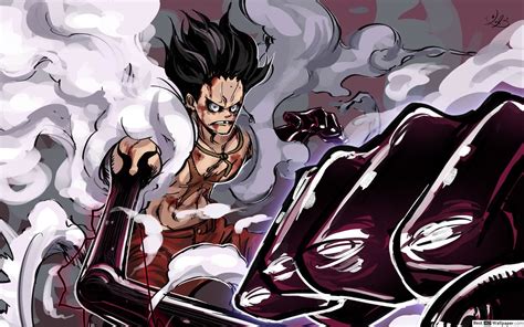 Anime Luffy Gear Fourth Wallpapers Wallpaper Cave