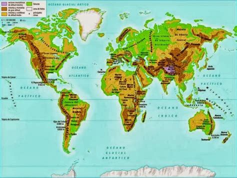 Geography Blog Descripción Del Mapa