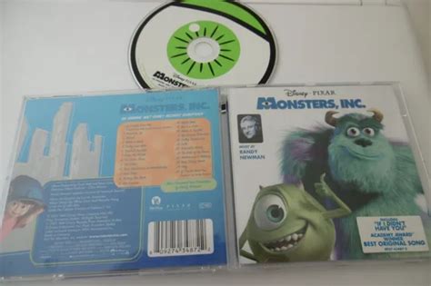 Monsters Inc Disney Soundtrack 2001 Cd Album Randy Newman If I Didnt