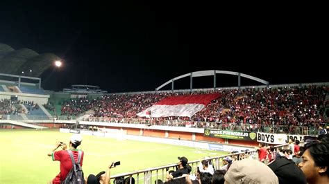 Laga Timnas Indonesia Di Maguwoharjo International Stadium Sleman