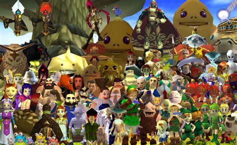 Oot Characters The Ocarina Of Time Photo 37306891
