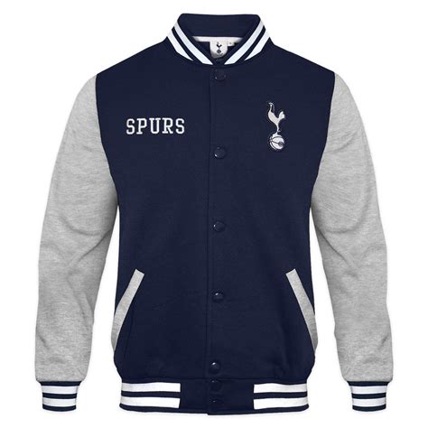 Tottenham Hotspur Jungen College Jacke Retro Offizielles