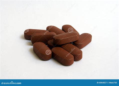 Brown Pills Royalty Free Stock Photography Image 6064827