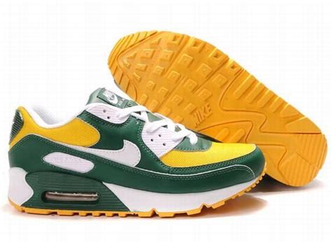 Nike Air Max 90 Green Yellow White Ken Griffey Shoes Nike Air Max