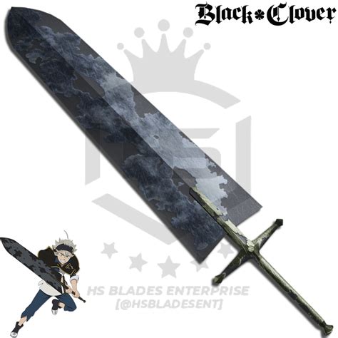 45 Demon Slayer Sword Of Asta Black Clover Br Spring Steel And Japanese