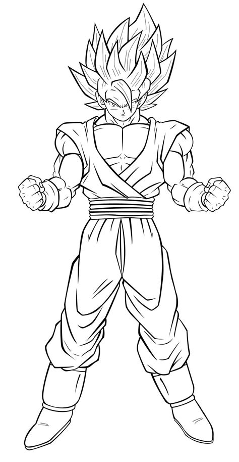 Goku transforms into super saiyan 3 form only on rare occasions as it drains enormous amounts of his energy. Goku Super Saiyan 3 Coloring Pages at GetColorings.com ...