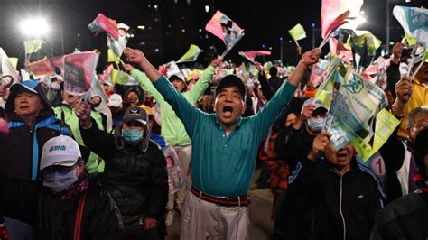 Voters In Taiwan Go To The Polls Amid Fears Of Beijings Influence And